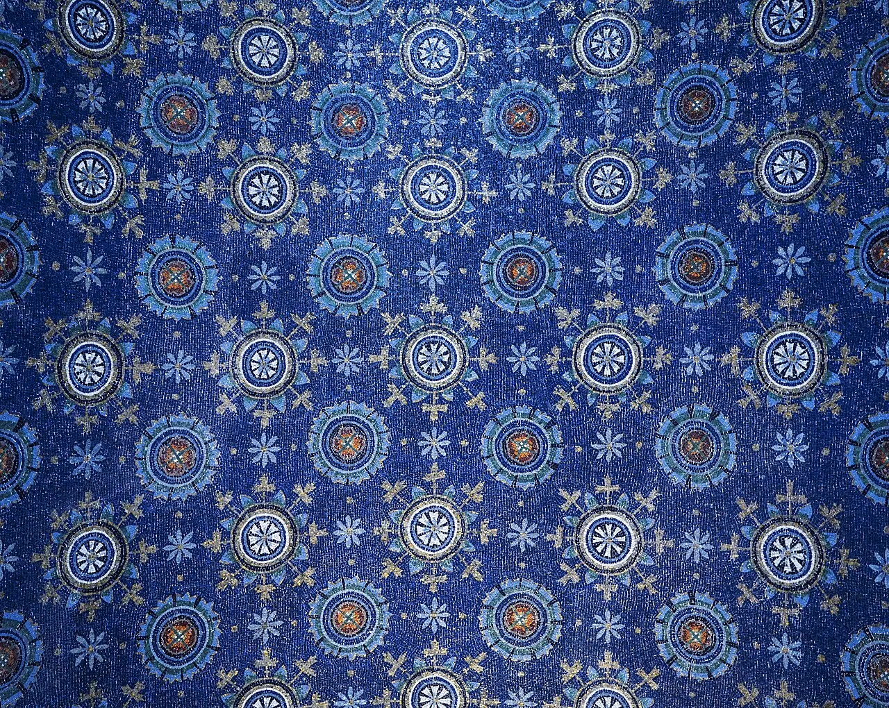 Il cielo stellato del mausoleo di Galla Placidia